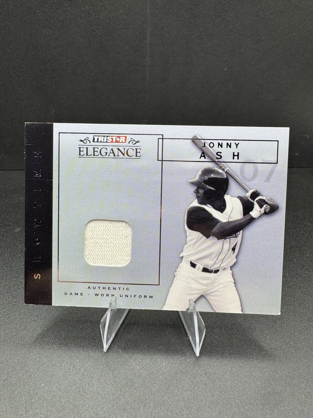 Tri Star Jonny Ash Game Worn Jersey Card ST-JA